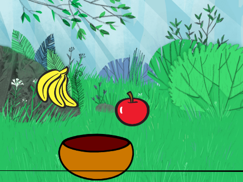 catch the fruits